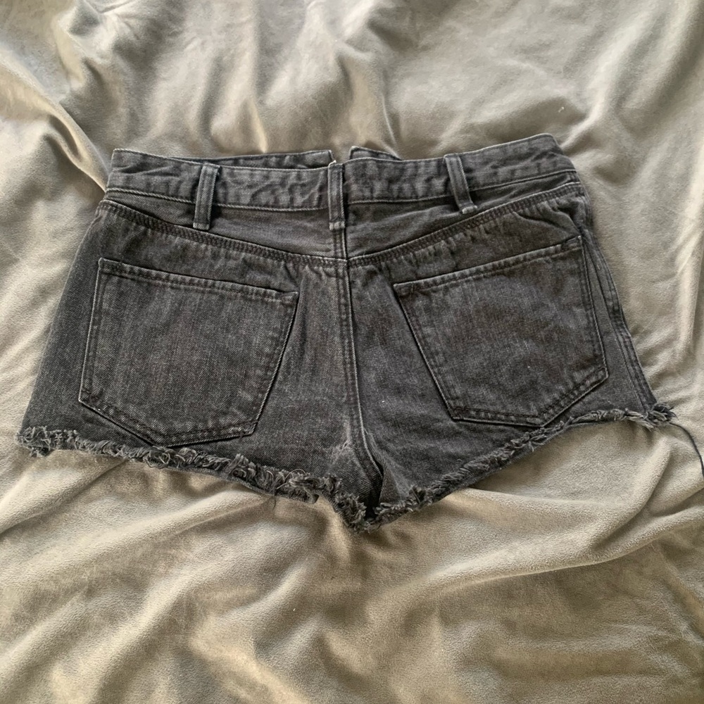 Free people high waisted jean shorts